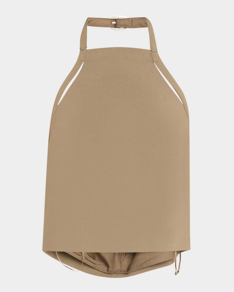 Apron Halter Top